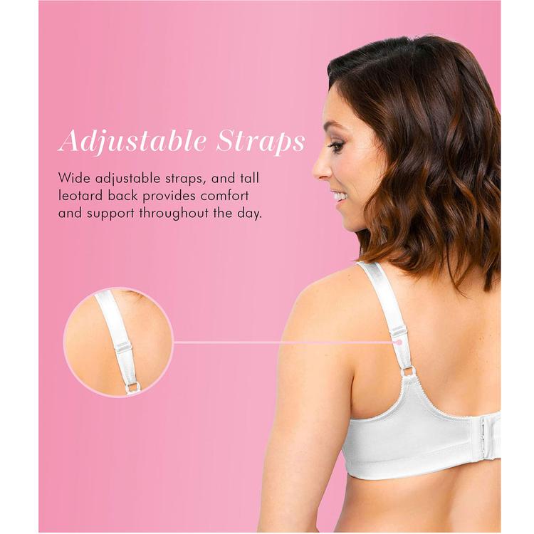Womens Exquisite Form Fully® Side Shaping Wireless Lace Bra