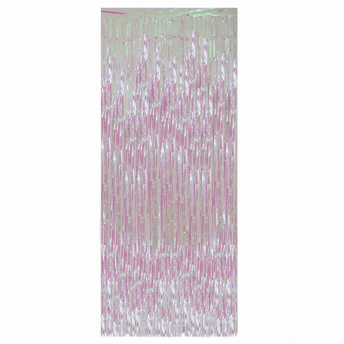Northlight Seasonal Iridescent Tinsel Christmas Curtain