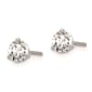 Pure Fire 14kt. White Gold 2/3ctw. Lab Grown Diamond Earrings - image 2