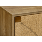 Monarch Specialties Light Walnut Seagrass-Look Accent Table - image 7