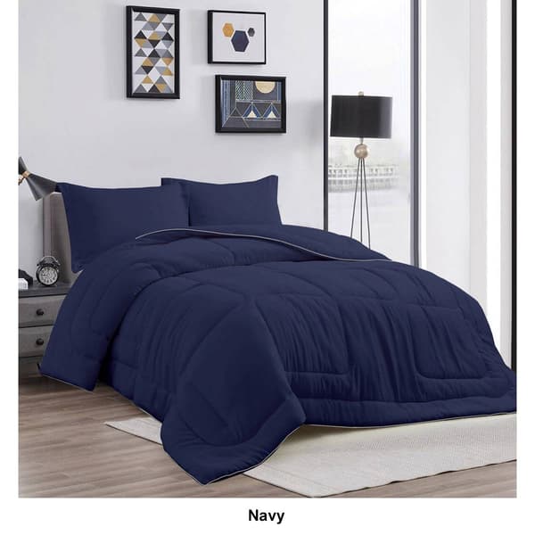 PeaceNest All Season Satin Down Alternative Comforter Set