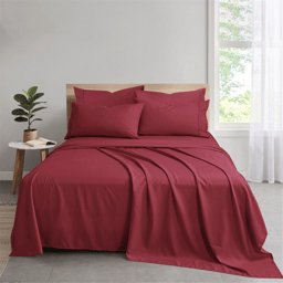 Swift Home 6pc. Lightweight Breathable Bedding Sheet Set
