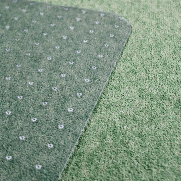 Floortex® Valuemat® Vinyl Lipped Chair Mat for Low Pile Carpets