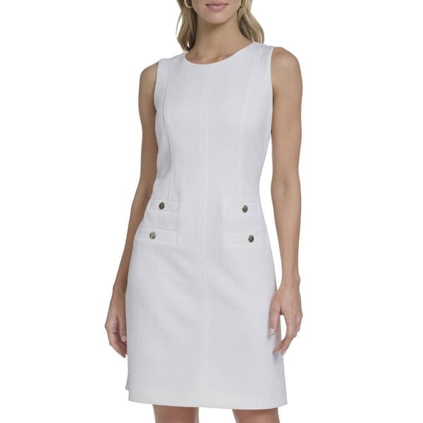 Womens Tommy Hilfiger Sleeveless Knit Sheath Dress - image 