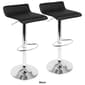 LumiSource Ale Contemporary Adjustable Bar Stools - Set of 2 - image 8