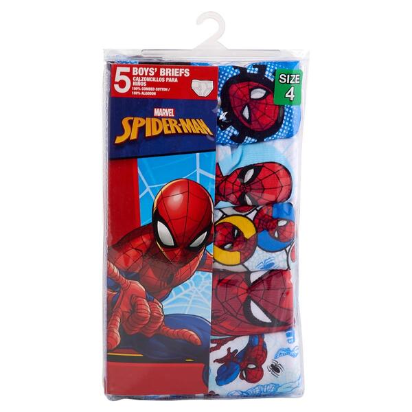 Boys Spider-Man 5pk. Briefs - image 