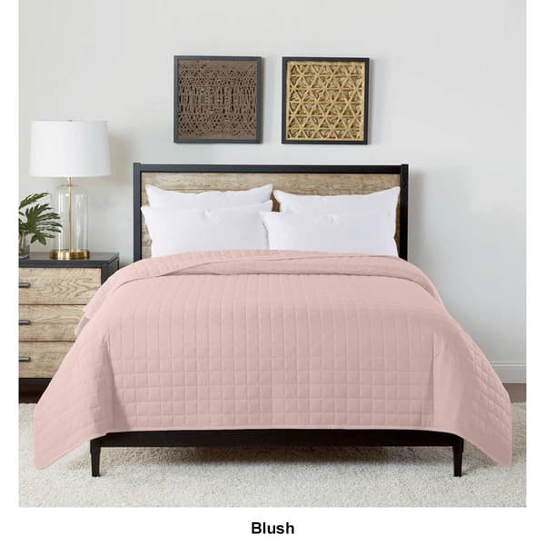 St. James Home Velvet Trim Down Alternative Blanket