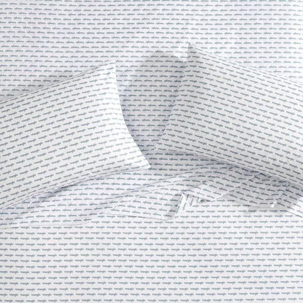 Wrangler Stamped Logo Microfiber Sheet Set