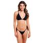 Juniors Cyn & Luca Solid String Tie Bikini Swim Bottoms - image 3