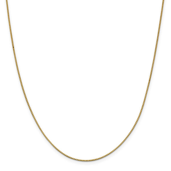 Gold Classics&#40;tm&#41; .95mm. 14kt. Gold Box Chain Necklace - image 