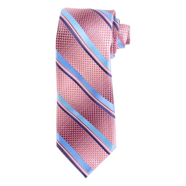 Mens Architect&#40;R&#41; West Stripe Tie - Fuchsia - image 