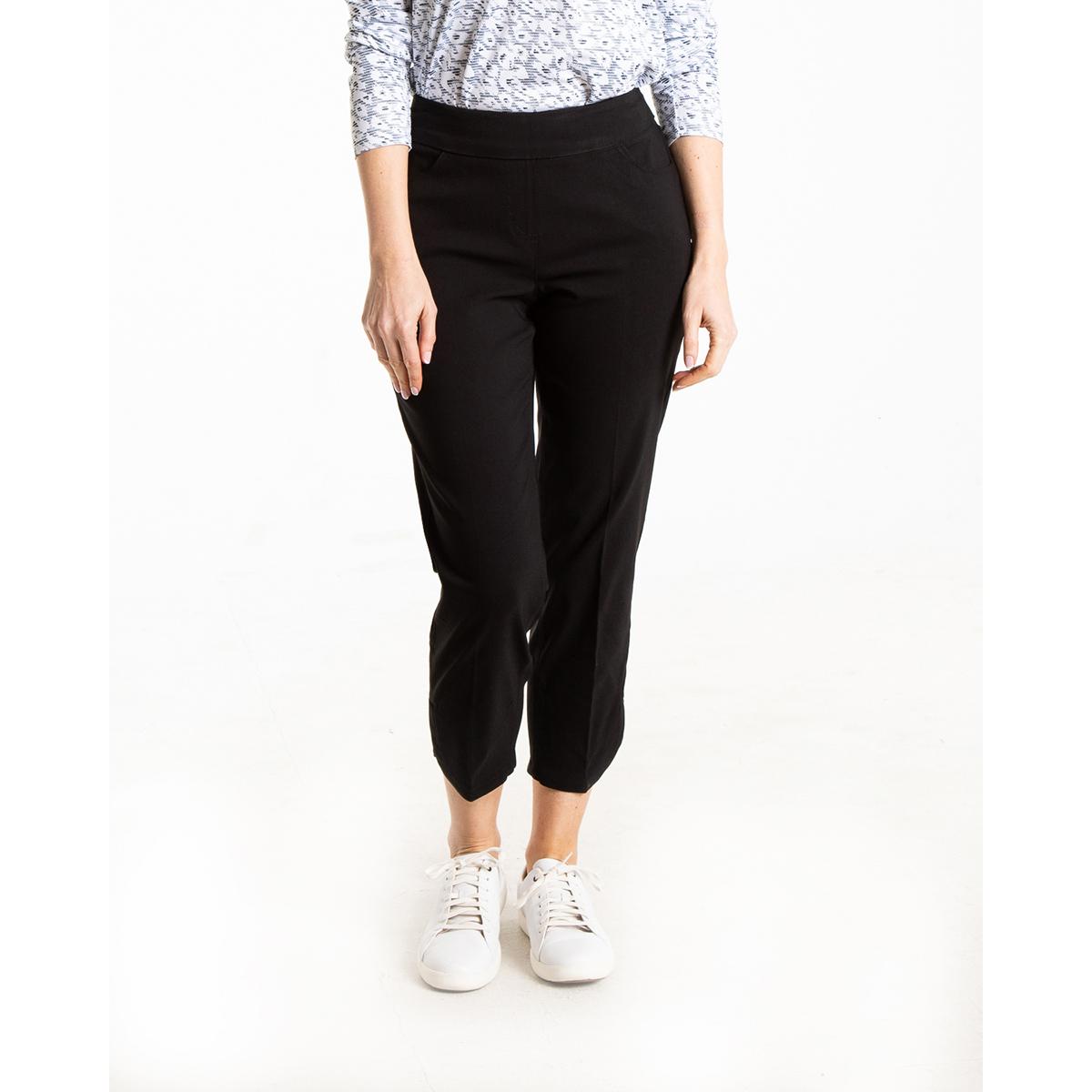 Womens Court Haley 25in. Dolphin Crop Capri Pants