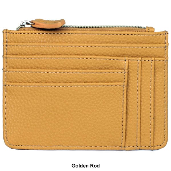 Womens Julia Buxton Pebble Textured Slot Coin Pouch