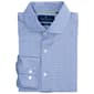 Mens Tom Baine Navy Geometric Fitted Traveler Dress Shirt - image 1