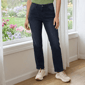 Womens Draper James Mid Rise Straight Leg Rhinestone Jeans - image 1