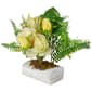 Northlight Seasonal Ranunculus & Rose Artificial Potted Plant - image 5