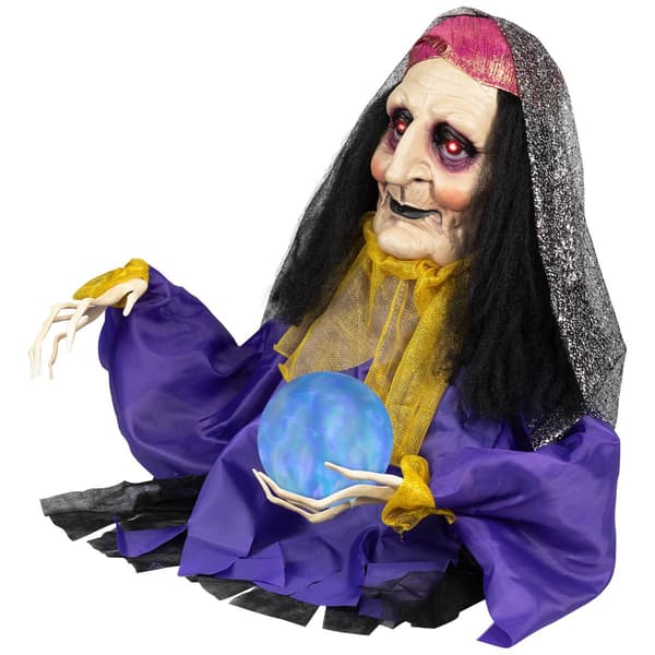 Northlight Seasonal 20in. Animated Fortune Teller Decoration