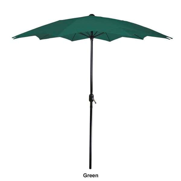 Northlight Seasonal 8.5ft. Outdoor Patio Lotus Umbrella