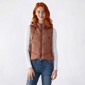 Juniors Snobbish Hedda Hooded Puffer Vest - image 1