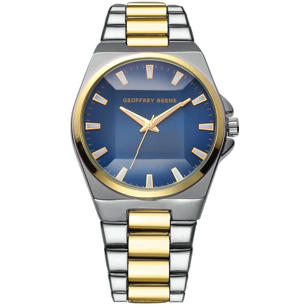 Mens Geoffrey Beene Faceted Glass bracelet Watch - GB8224TTG - image 