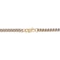 Mens Lynx Stainless Steel Square Wheat Necklace - image 2