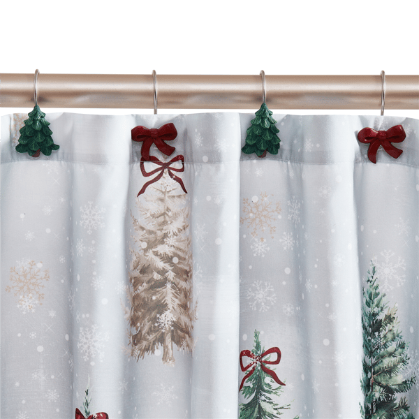 Avanti Snowy Pines Shower Curtain Hooks