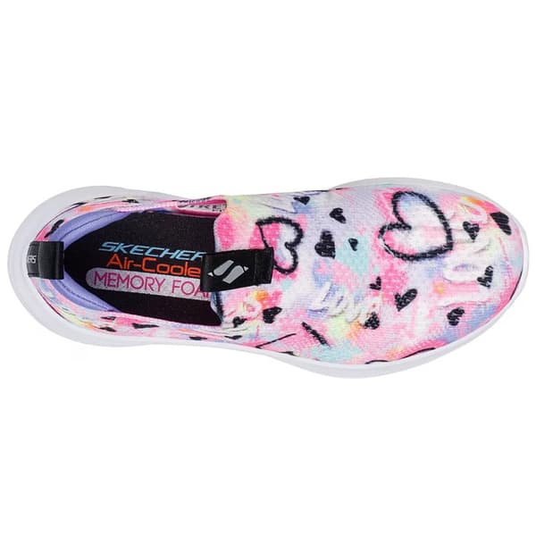 Girls Skechers Ultra Flex 3.0 Slip Ons