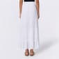 Juniors Love Tree Gauze Tie Waist Tier Crochet Maxi Skirt - image 2