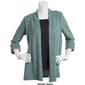 Plus Size Notations Long Sleeve Hacci 2Fer Top - image 3