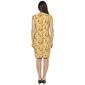 Womens Kasper Sleeveless Signature Wrap Blocks Dress - image 2