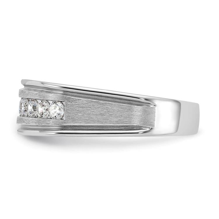 Mens Gentlemen’s Classics™ 14kt. White Gold 1/2ctw. Diamond Ring