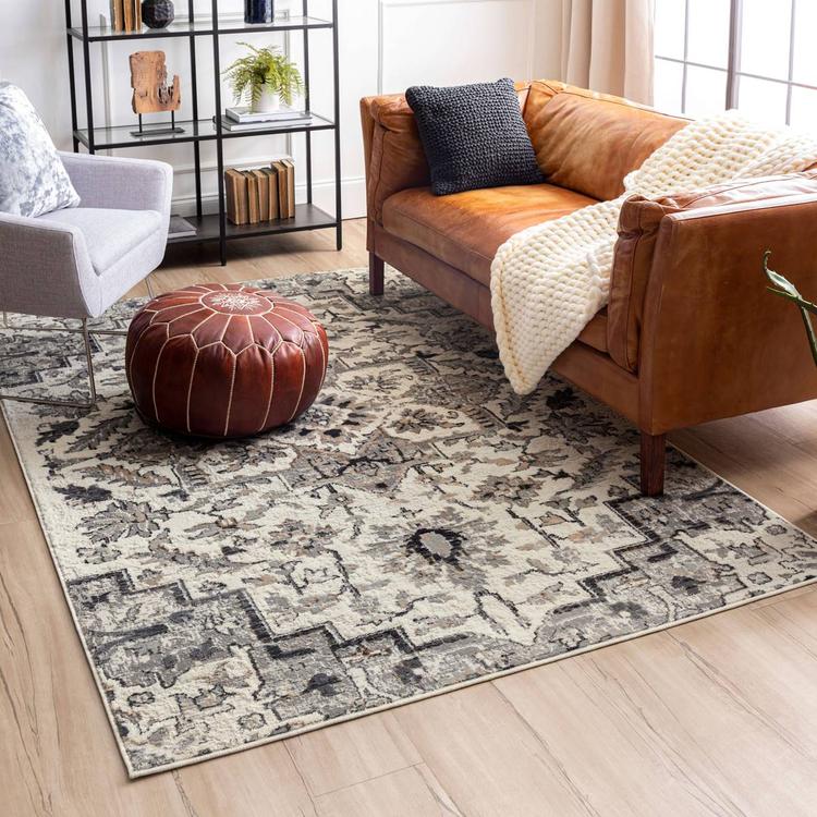Mohawk Home Pyramus Grey Large Area Rug