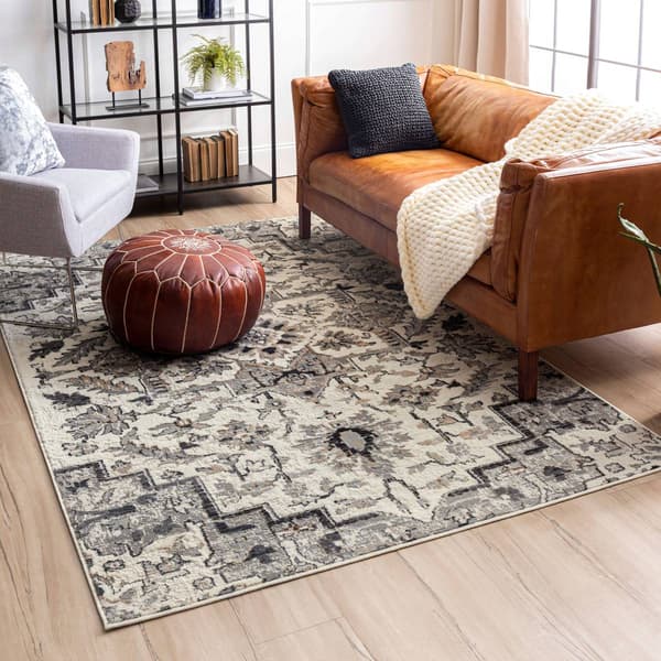 Mohawk Home Pyramus Grey Large Area Rug