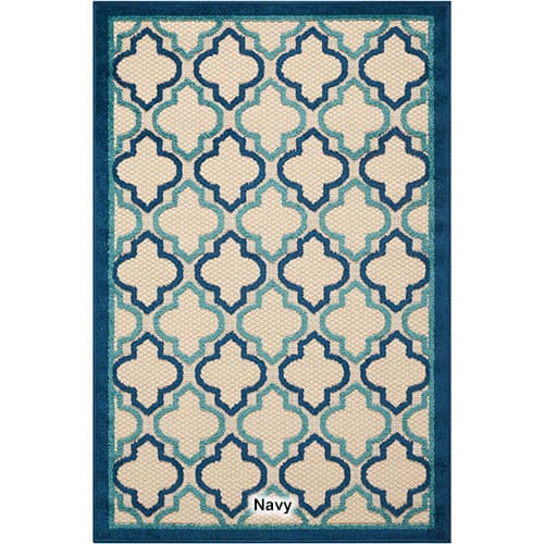 Nourison Aloha Rectangle Trellis Area Rug