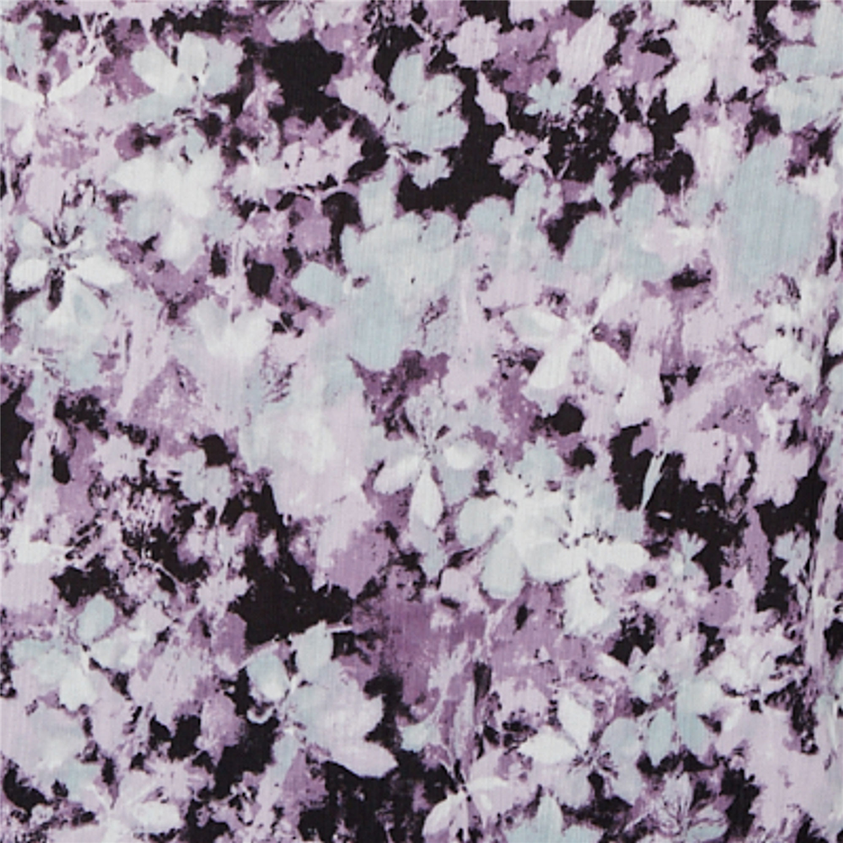Plus Size Emaline Lavender Revelry Abstract Floral Blouse