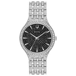 Womens Bulova Phantom Crystal Accented Bracelet Watch - 96L273
