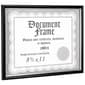 Malden Black w/ Silver Certificate Frame - 8.5 x 11 - image 1