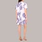 Womens MSK Short Puff Sleeve Geometric Shift Dress - image 2