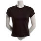 Juniors Cotton Candy Short Sleeve Butter Crew Neck Tee - image 1