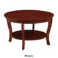 Convenience Concepts American Heritage Round Coffee Table - image 7