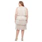 Plus Size SLNY 2pc. Shimmer Tier Jacket Dress - image 4