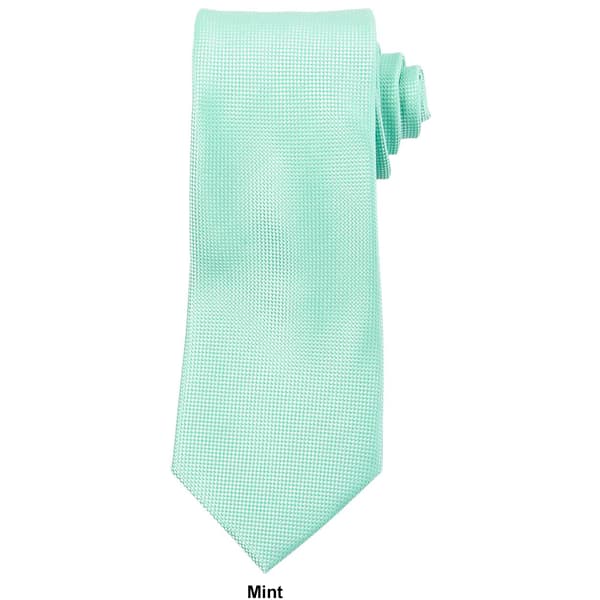 Mens Perry Ellis Oxford Solid Tie