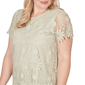 Womens Alfred Dunner Vintage Charm Floral Lace Blouse - image 5
