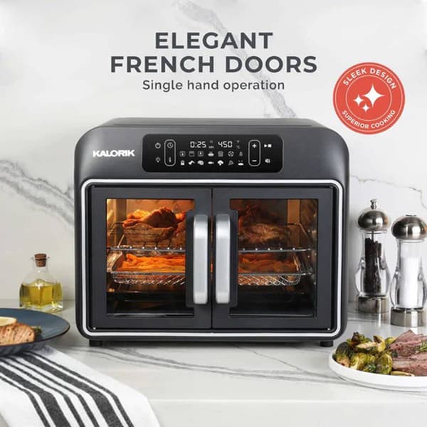 Kalorik 26-Qt French Door Air Fryer and Convection Oven