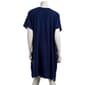 Plus Size Nicole Miller Short Sleeve Wide Rib V-Neck Nightshirt - image 3