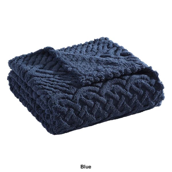 Nautica Declan Sherpa Reversible Throw