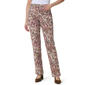 Womens Gloria Vanderbilt Amanda Ditsy 5-Pocket Pants - Short - image 1