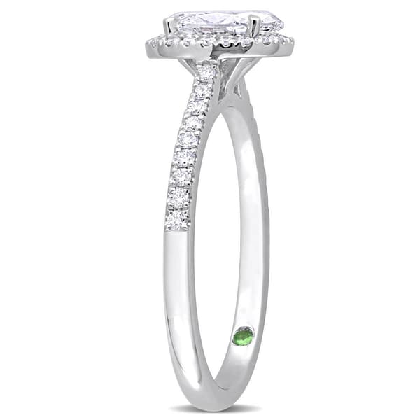 Diamond Classics™ 1ctw. Diamond 14kt. White Gold Oval Ring