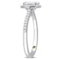 Diamond Classics™ 1ctw. Diamond 14kt. White Gold Oval Ring - image 2