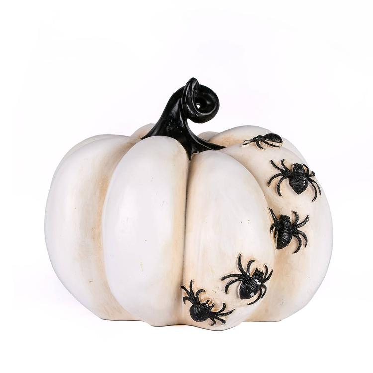 National Tree 6in. Halloween Crawling Spiders Pumpkin Decor